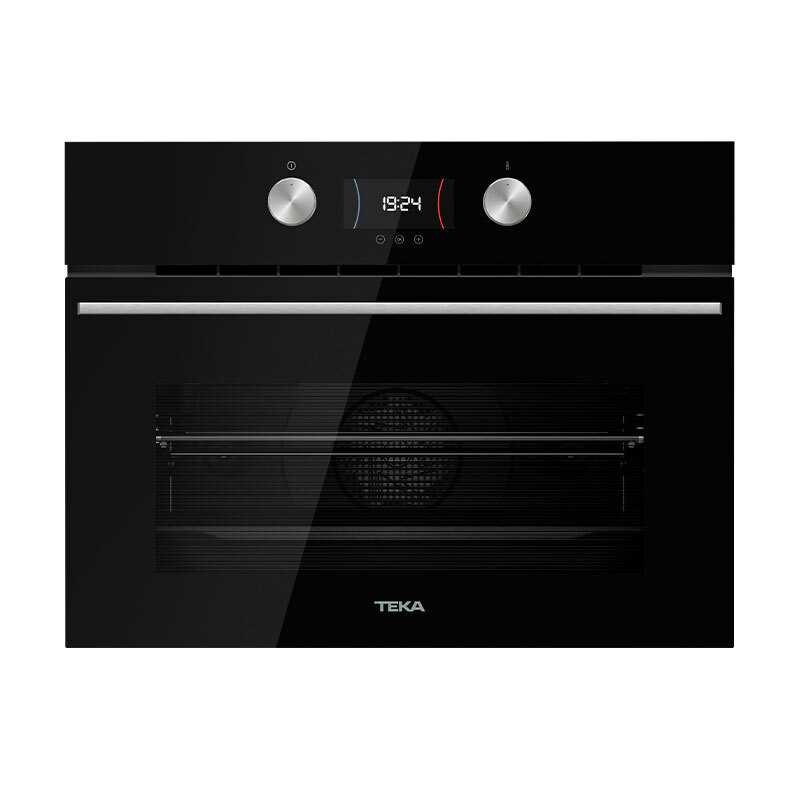 Horno compacto integrable Teka HLC 8440 C FBK – 40 L, Multifunción y microondas, HydroClean ECO