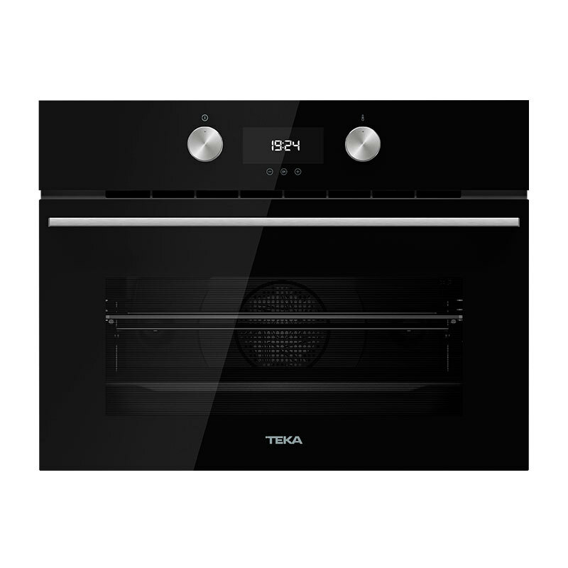 Horno compacto integrable Teka HLC 8440 C FBK – 40 L, Multifunción y microondas, HydroClean ECO