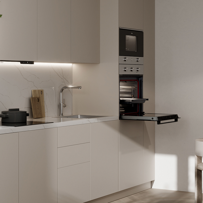 Horno integrado Teka HSB6150 – 71 L, HydroClean ECO, 6 funciones