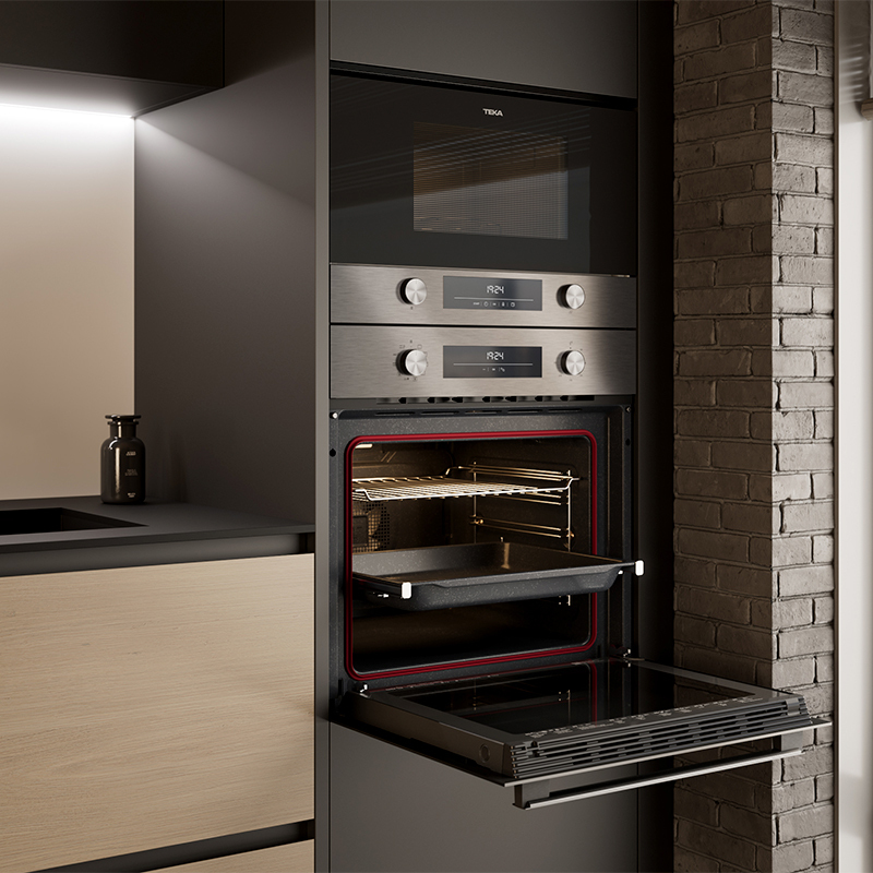 Horno integrable Teka HSB6466P – AirFry, 71 L, Pirolítico