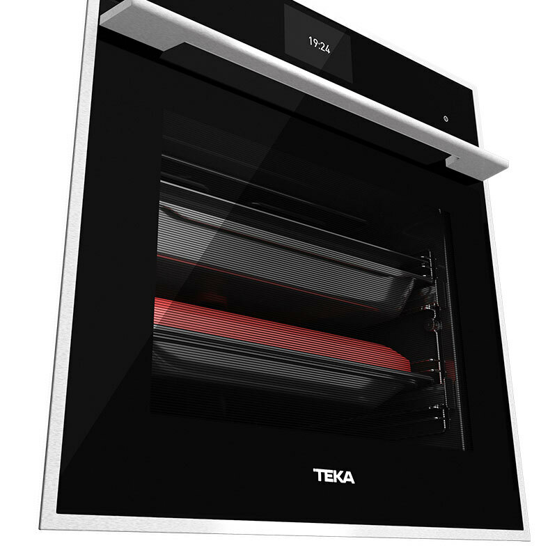 Horno integrable Teka iOven P – 71 L, Pirolítico DualClean, Pantalla táctil 5"