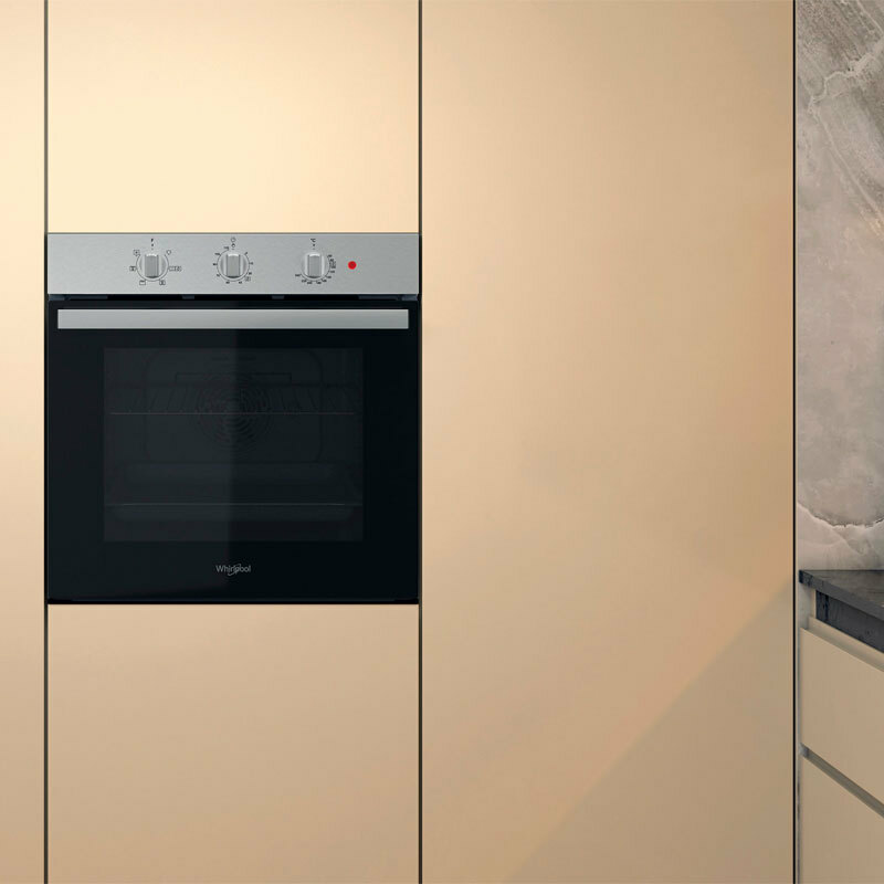 Horno multifunción integrable Whirlpool OMR35HR0X – 71 L, Cook3, SmartClean