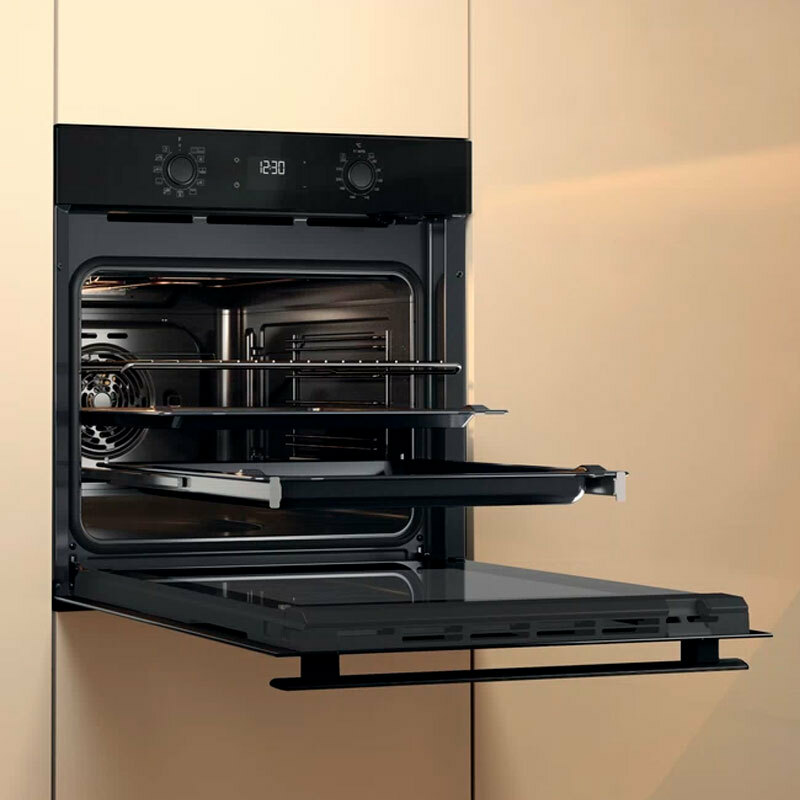 Horno integrable Whirlpool OMR58HU1B – 71 L, Pirolítico+Hidrolítico, A+