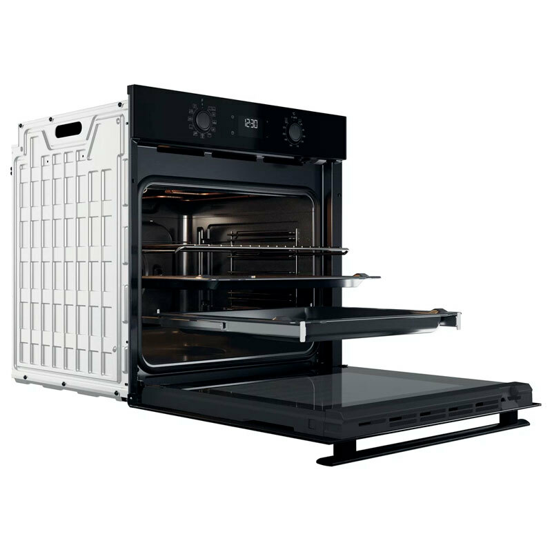 Horno integrable Whirlpool OMR58HU1B – 71 L, Pirolítico+Hidrolítico, A+