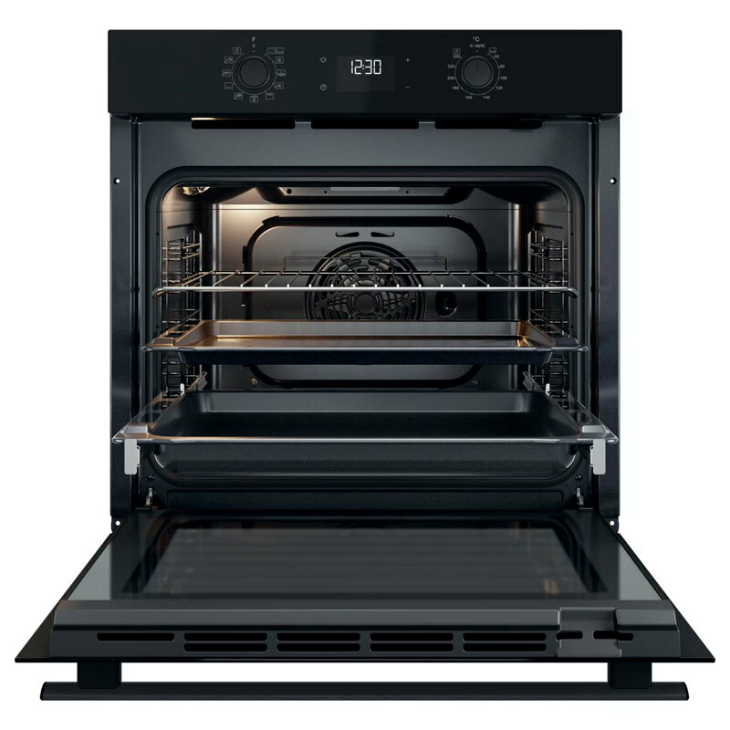 Horno integrable Whirlpool OMR58HU1B – 71 L, Pirolítico+Hidrolítico, A+
