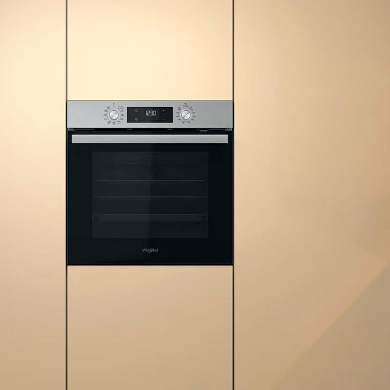 Horno empotrable Whirlpool OMR58HU1X – 71 L, Clase A+, Smart Clean
