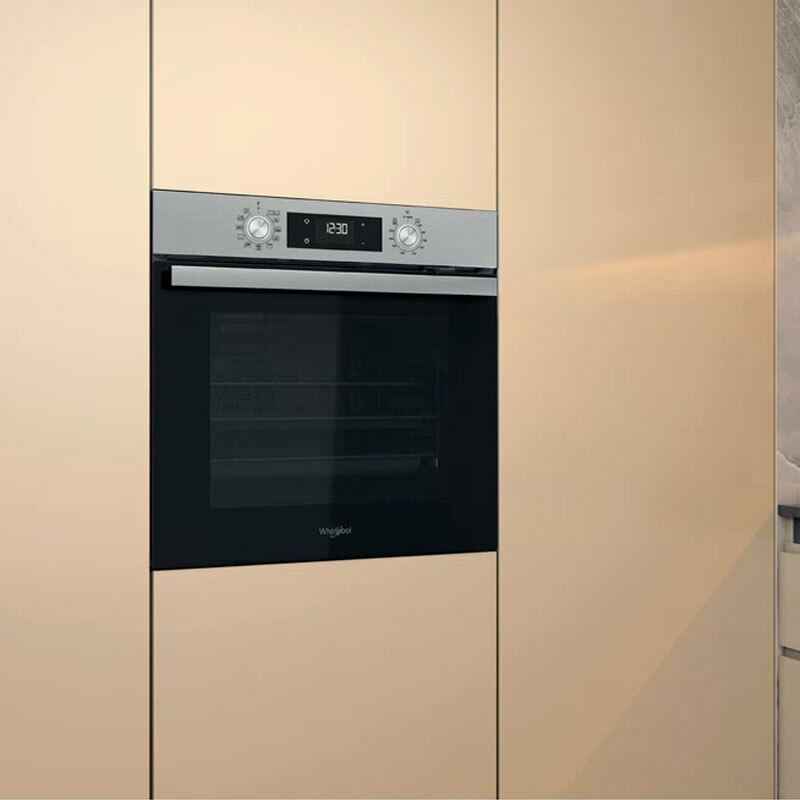 Horno empotrable Whirlpool OMR58HU1X – 71 L, Clase A+, Smart Clean