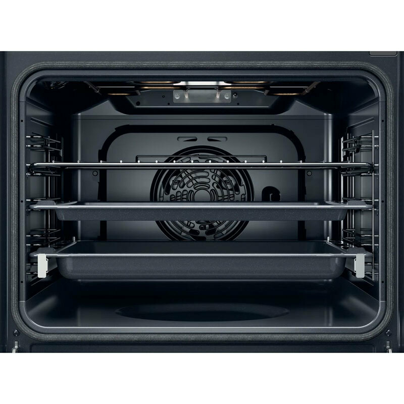 Horno multifunción integrable Whirlpool OMSR58RU1SX – 71 L, Pirolítico+Vapor, Clase A+