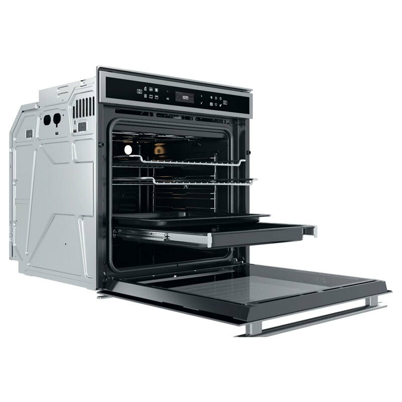 Horno multifunción Whirlpool W6OM44PBS1P – 73 L, Pirolítico, A+