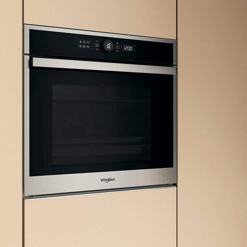 Horno empotrable Whirlpool WOI4S8HM1SXA – 73 L, A+, 6th Sense