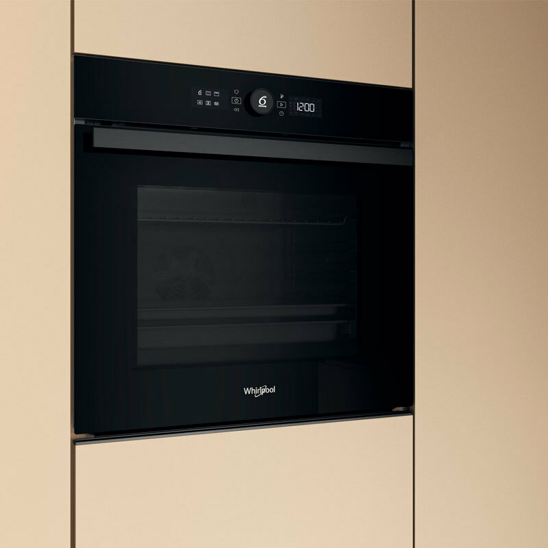 Horno integrable Whirlpool WOI4S8PM1SB – A+, 73 L, Steam+