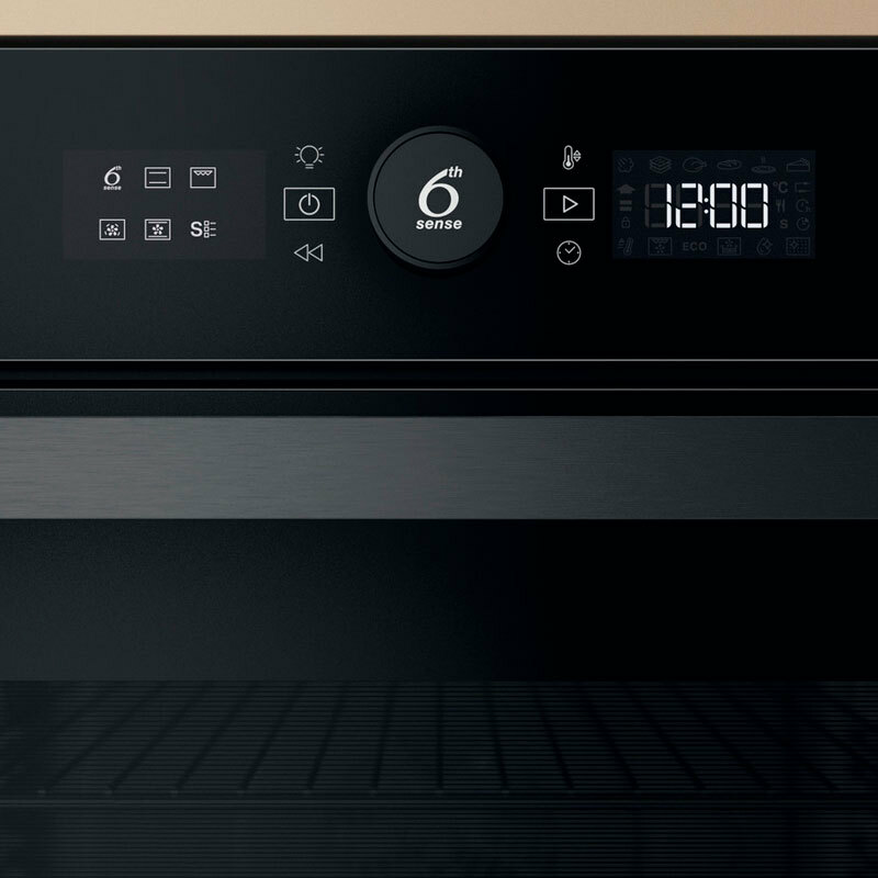 Horno integrable Whirlpool WOI4S8PM1SB – A+, 73 L, Steam+