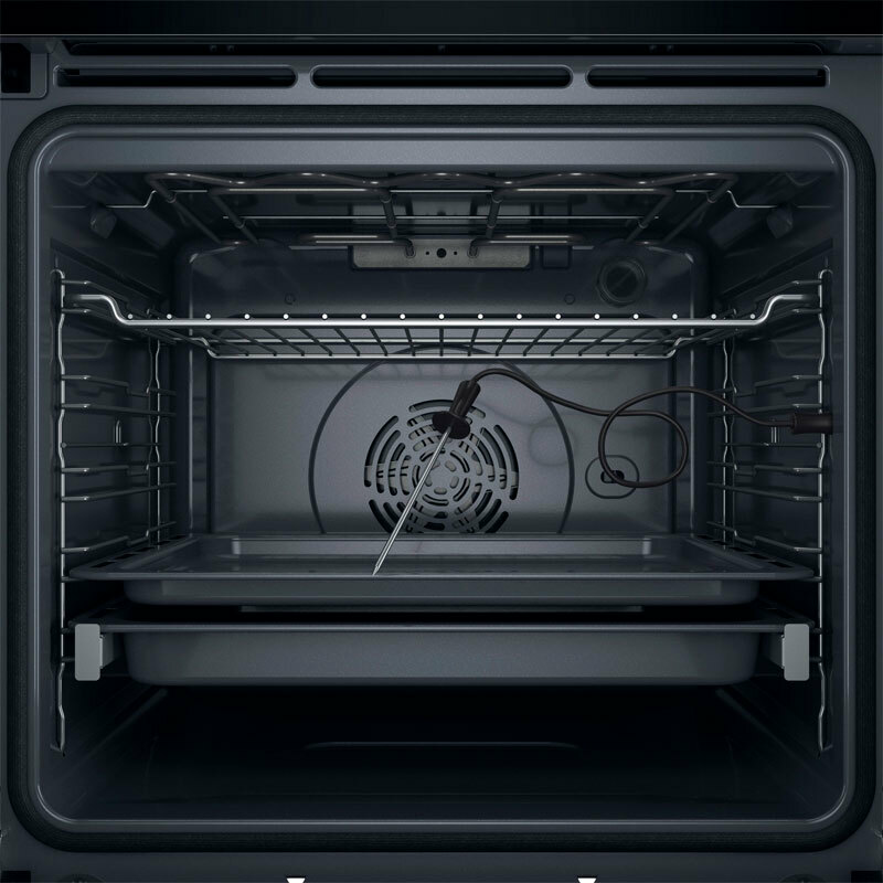 Horno integrable Whirlpool WOI4S8PPM1SX – 73 L, Pirolítico+Hidrolítico, Steam+ y AirFry