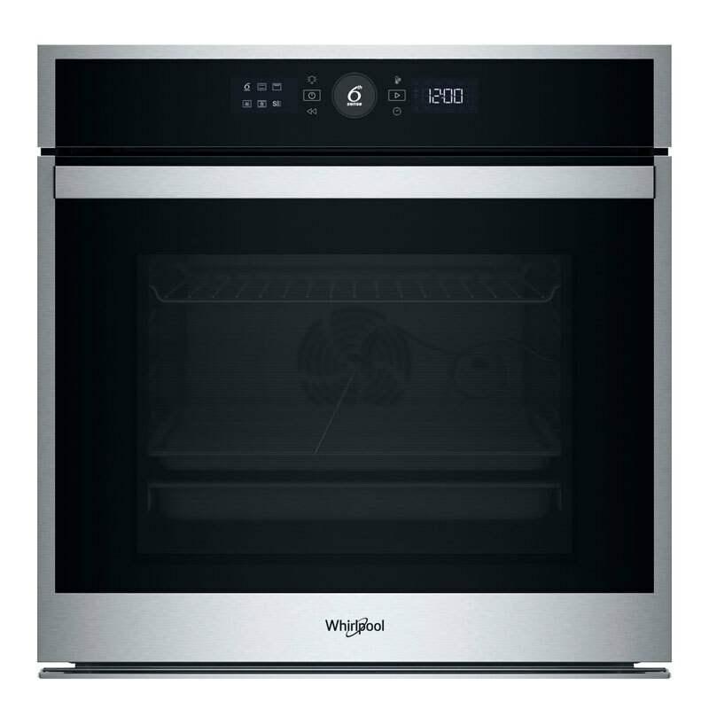 Horno integrable Whirlpool WOI4S8PPM1SX – 73 L, Pirolítico+Hidrolítico, Steam+ y AirFry