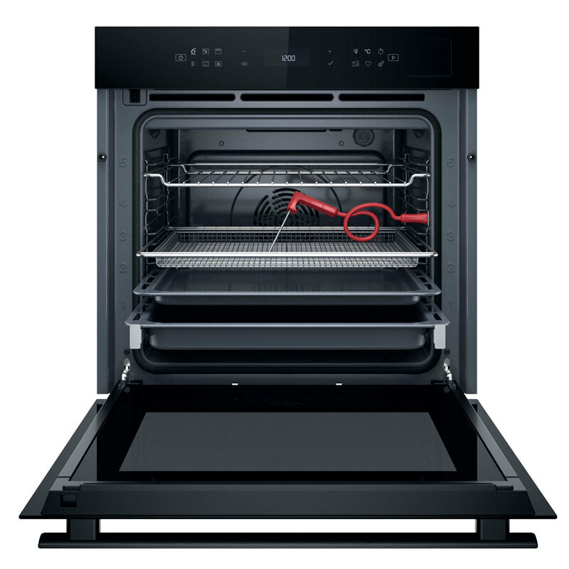 Horno empotrable Whirlpool WOI6A8FPT1SBA – 73 L, SteamSense y AirFry, Pirolítico