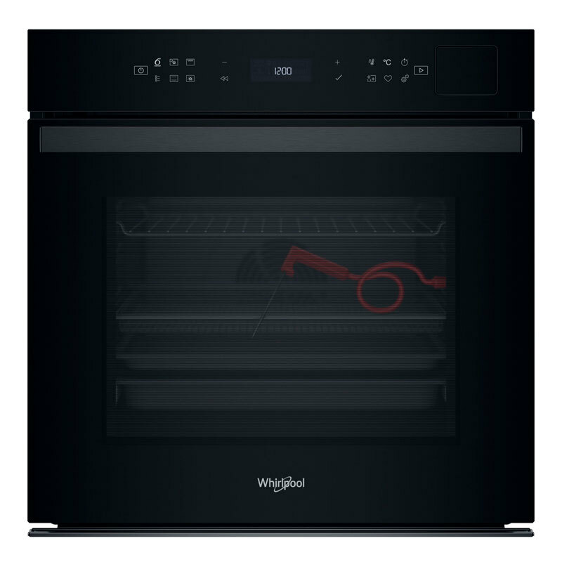Horno empotrable Whirlpool WOI6A8FPT1SBA – 73 L, SteamSense y AirFry, Pirolítico
