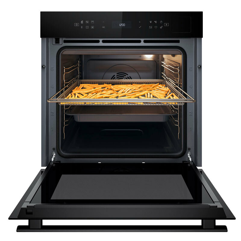 Horno empotrable Whirlpool WOI6A8FPT1SBA – 73 L, SteamSense y AirFry, Pirolítico
