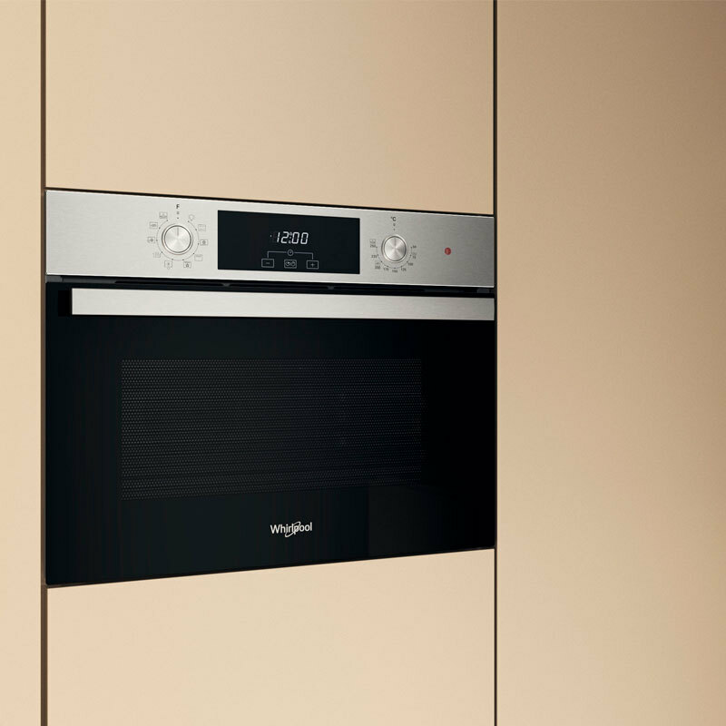 Horno multifunción integrable Whirlpool WCC28UXA – 48 L, Clase A, SoftClosing