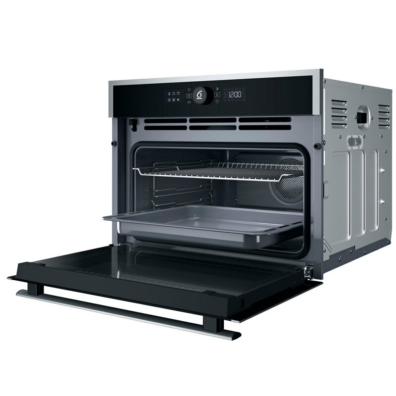 Horno integrable Whirlpool WCC48HMSXA – 48 L, Pirolítico, Vapor