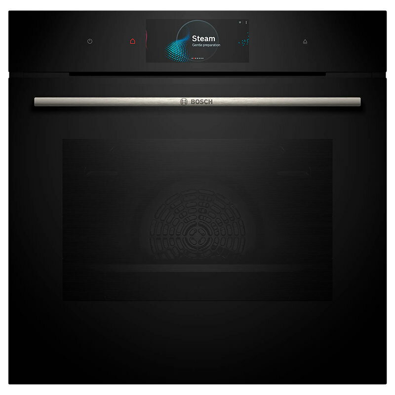 Horno integrable Bosch HRG7784B1 – 71 L, Vapor, Pirolítico