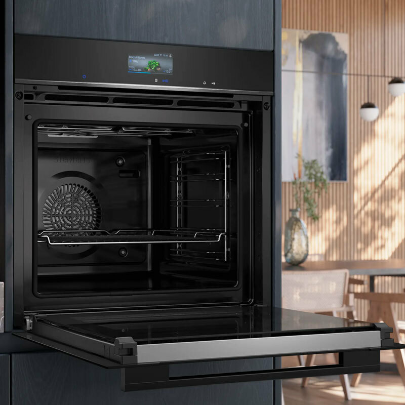 Horno integrable Siemens iQ700 HB776G1B1 – 71 L, Pirolítico, Home Connect