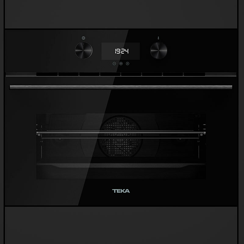 Horno compacto integrable Teka HLC8440C – Horno + microondas, 41 L, Hydroclean® ECO