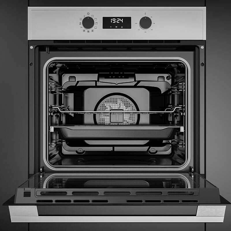 Horno integrable Teka HSB 645 S – 70 L, Clase A+, HydroClean PRO