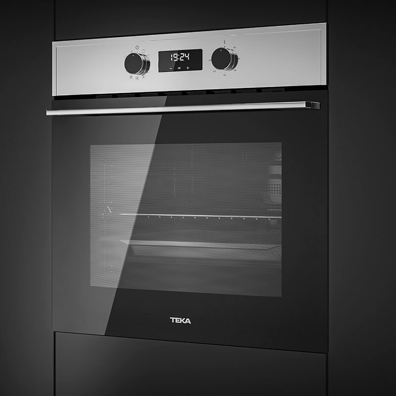Horno integrable Teka HSB 645 S – 70 L, Clase A+, HydroClean PRO