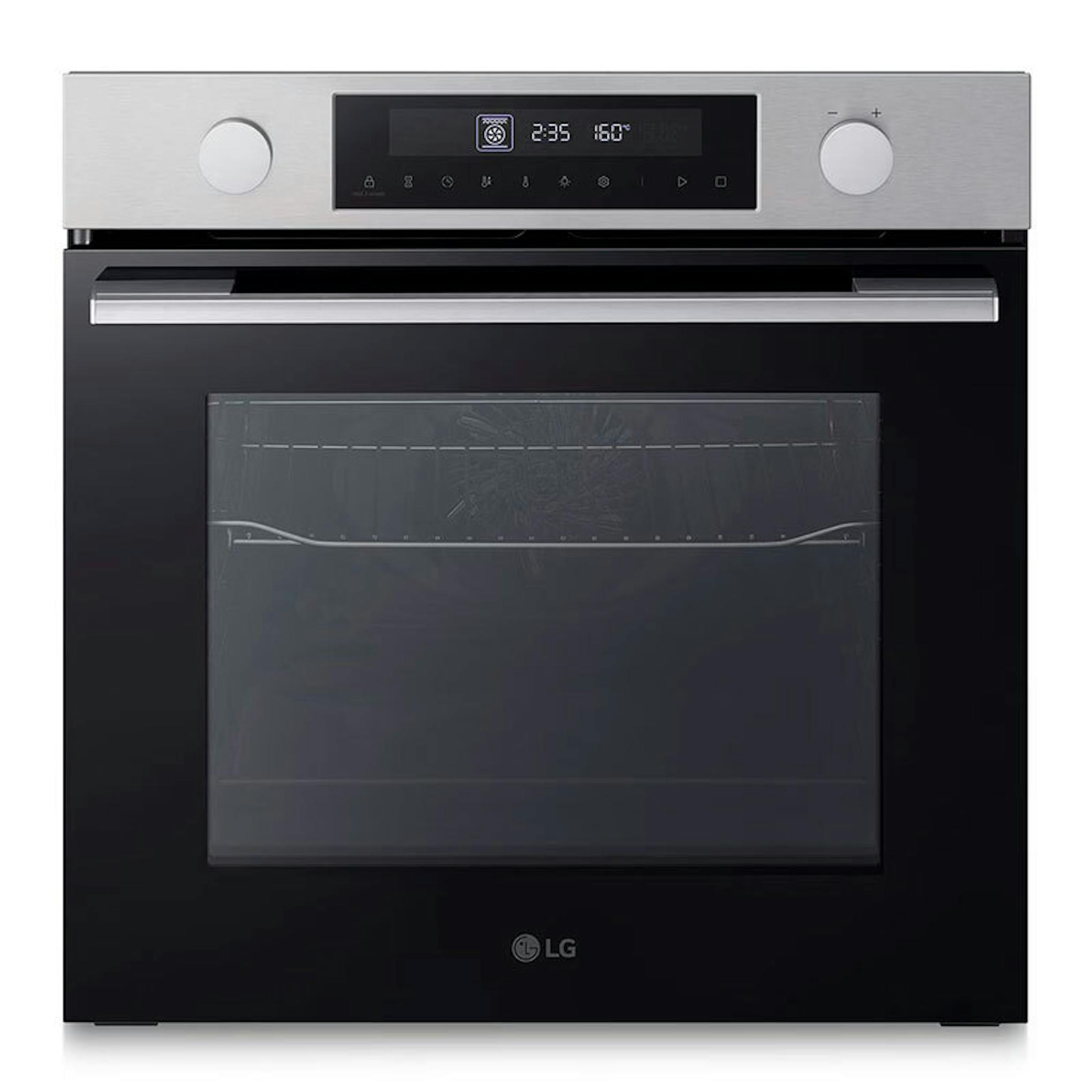 Horno multifunción LG WS5D7230S inox, vista frontal