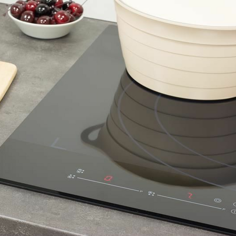 Encimera de inducción Cata GIGA 600 BK – 4 zonas flexibles, 7,4 kW Booster, control Touch Slider