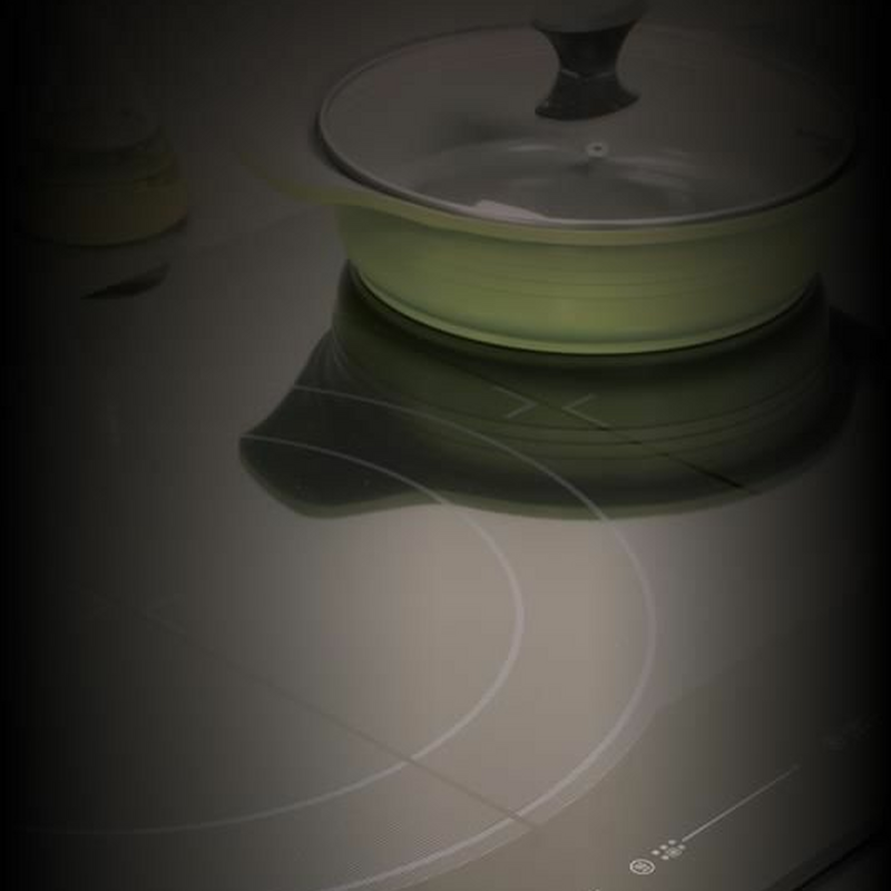 Placa de inducción Cata GIGA750 – 6 zonas modulares, Zona Ø40 cm, Control táctil deslizante