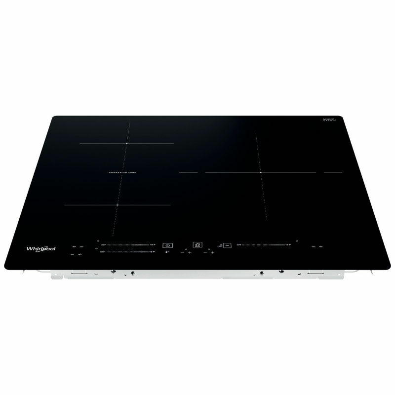 Placa de inducción Whirlpool WBS5560NE – 3 zonas (30 cm), 7200 W, Control táctil