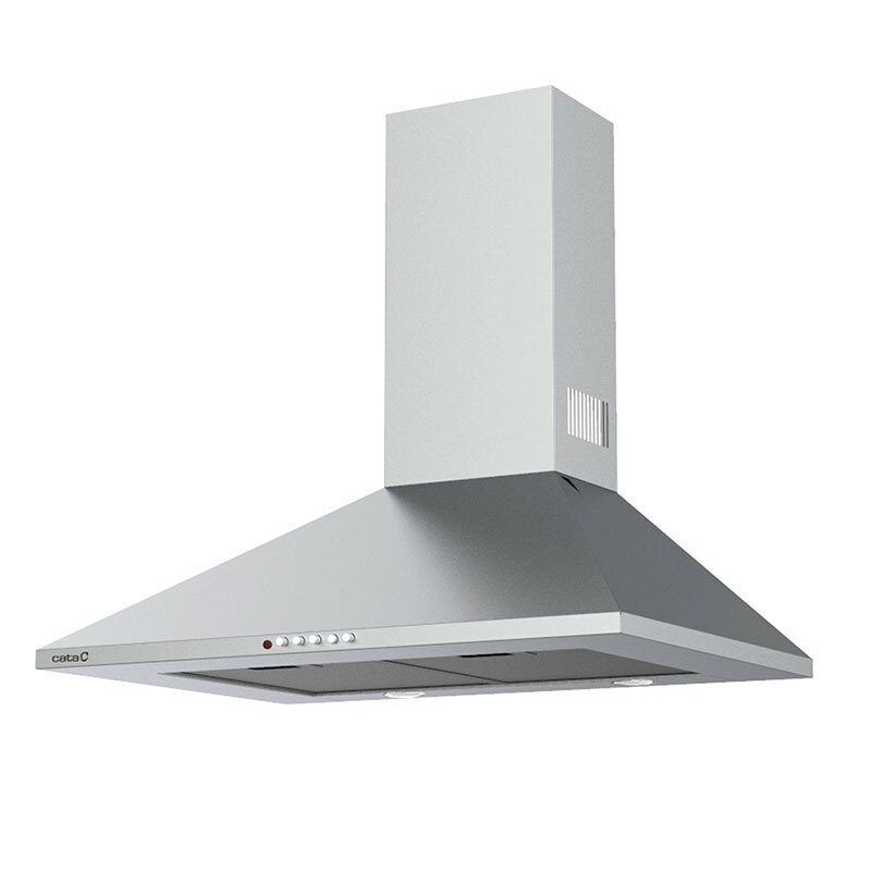 Campana decorativa de pared Cata OMEGA700X/L – 645 m³/h, LED, Filtros lavables