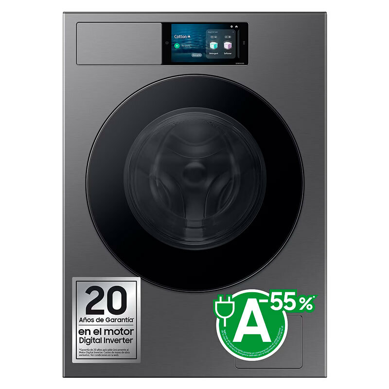 Lavadora carga frontal Samsung WF90F09C4SU3 – 9 kg, 1.400 rpm, Dosificación automática