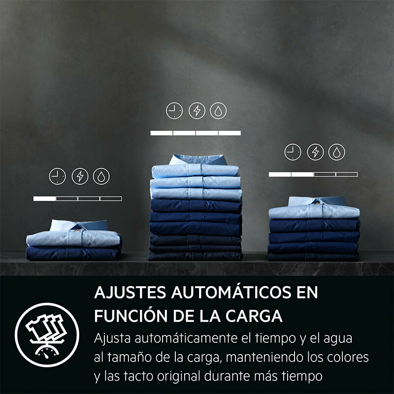 Lavadora AEG LFR7304L4B – 11 kg, ProSteam y AutoDose, Motor Inverter