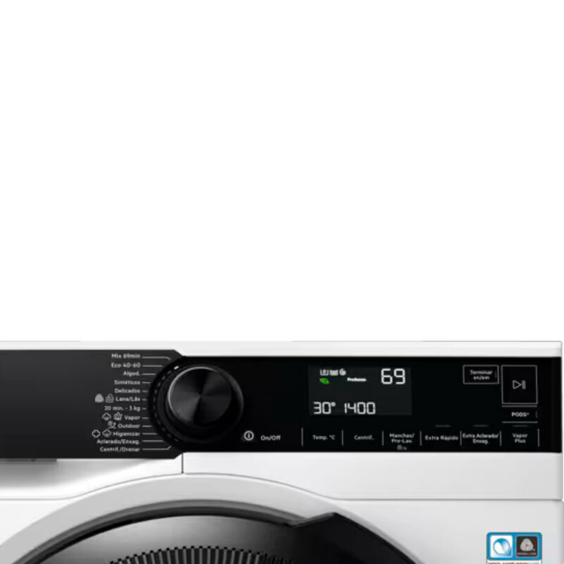 Lavadora AEG Serie 7000 LFR7314L4V – 10 kg, 1.400 rpm, Clase A