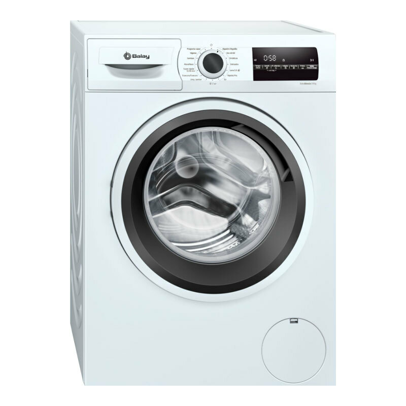 Lavadora carga frontal Balay 3TS285B – 8 kg, 1.400 rpm, Clase A