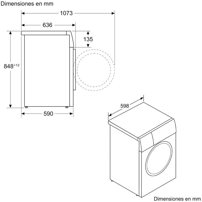 Lavadora Balay 3TS495XS – 9 kg, 1400 rpm, Clase A