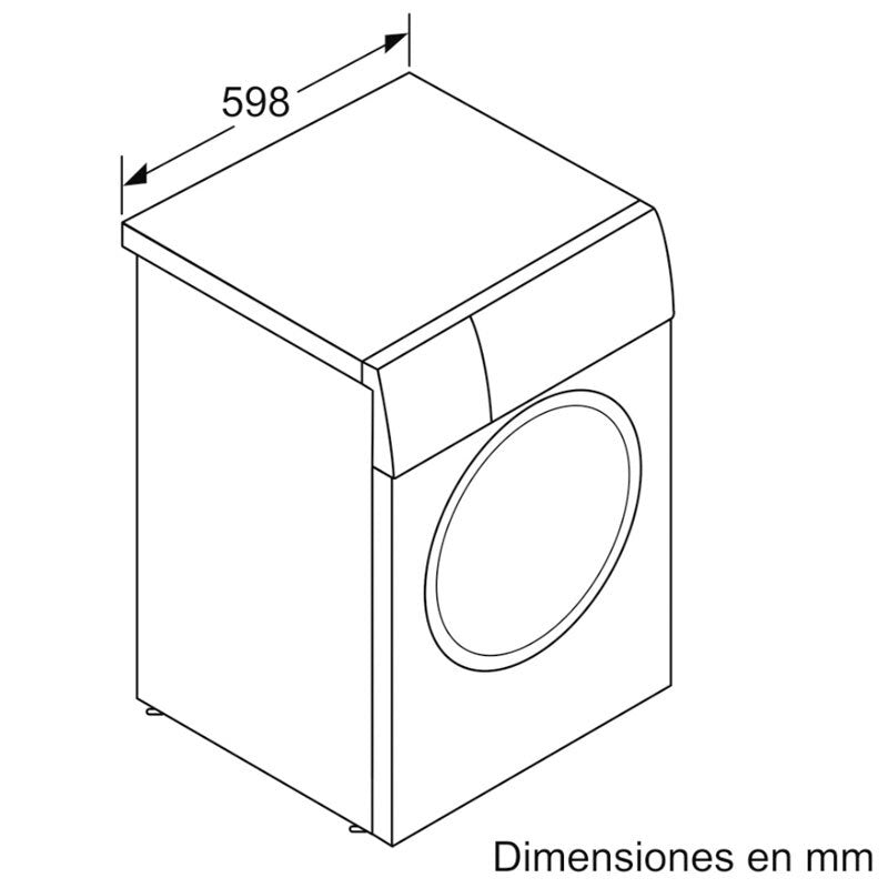 Lavadora carga frontal Balay 3TS996BT – 9 kg, 1.400 rpm, Clase A