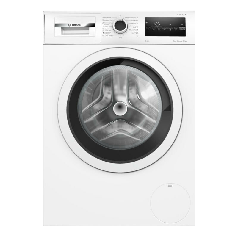 Lavadora de carga frontal Bosch WAN28200ES – 8 kg, 1.400 rpm, Clase A