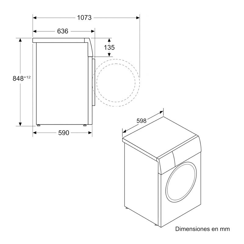 Lavadora Bosch WGG244F1ES – 9 kg, 1.400 rpm, i-DOS