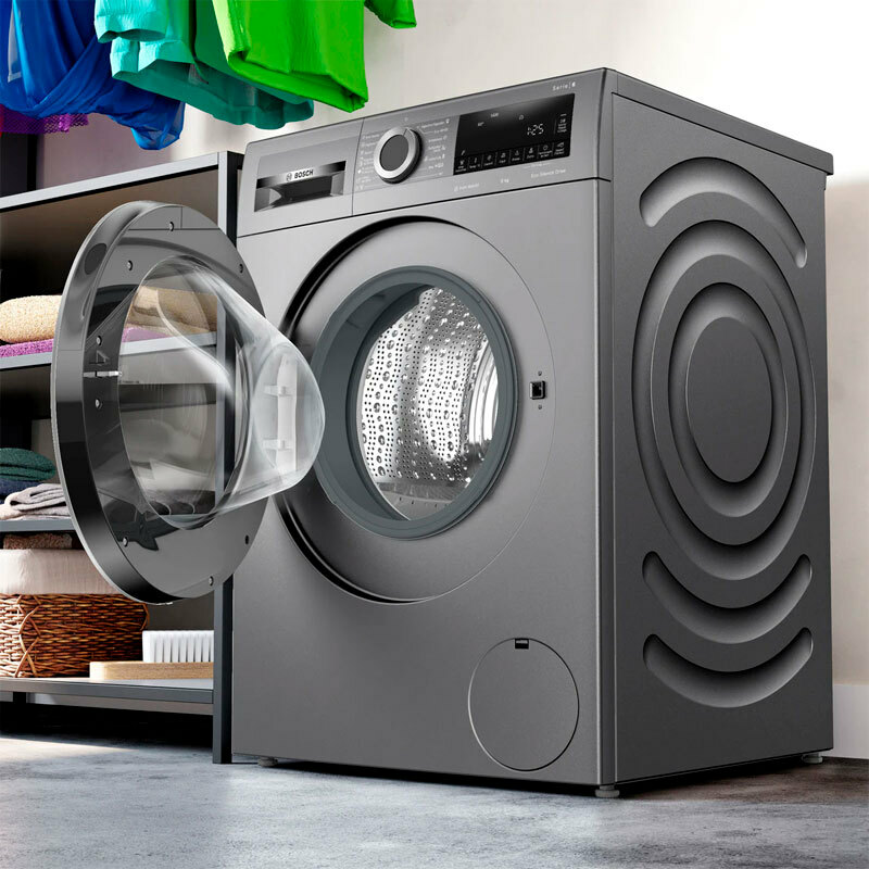 Lavadora de carga frontal Bosch WGG244ZRES – 9 kg, Clase A, Motor EcoSilence