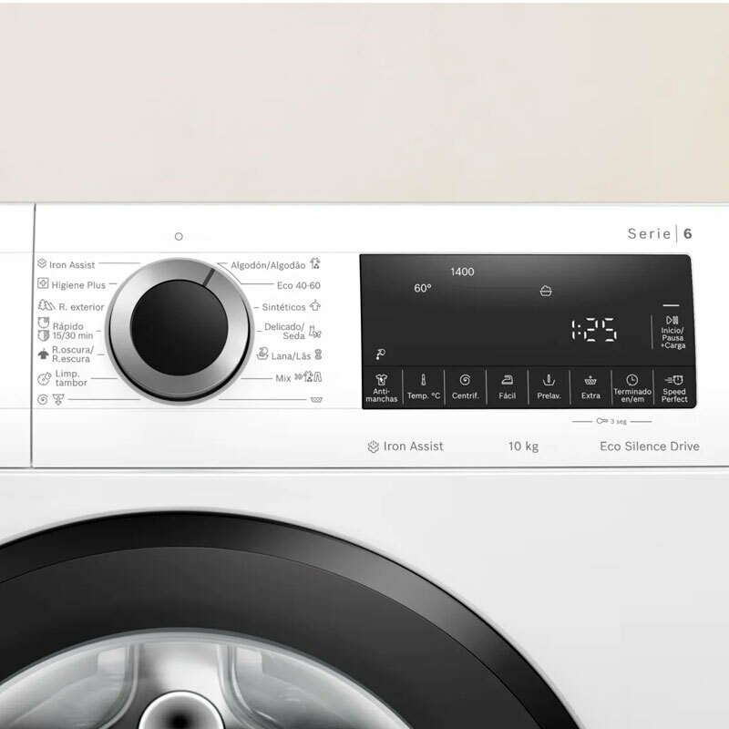 Lavadora carga frontal Bosch WGG254Z5ES – 10 kg, 1.400 rpm, Clase A