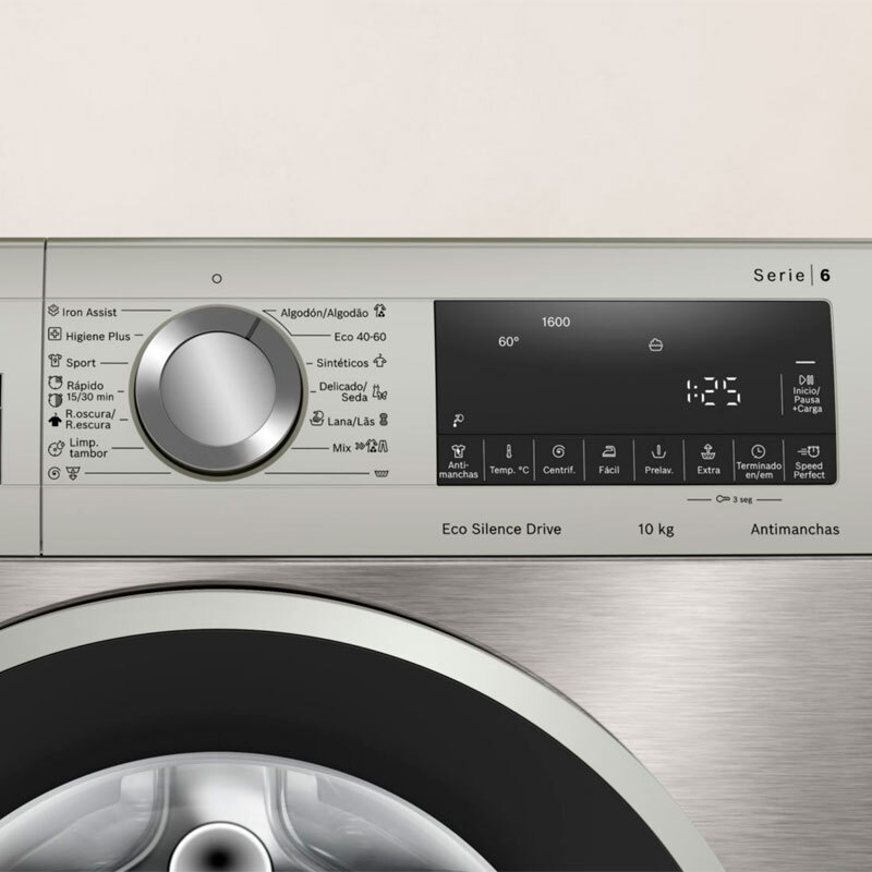 Lavadora carga frontal Bosch WGG256ZAES – 10 kg, 1.600 rpm, Clase A