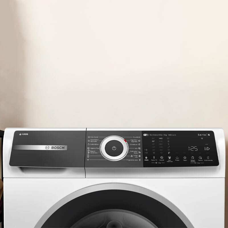 Lavadora carga frontal Bosch WGH244A0ES – 9 kg, 1.400 rpm, i-DOS