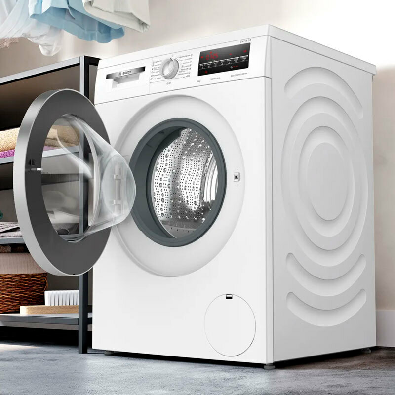 Lavadora frontal Bosch WUU24T65ES Serie 6 – 9 kg, 1200 rpm, Clase A