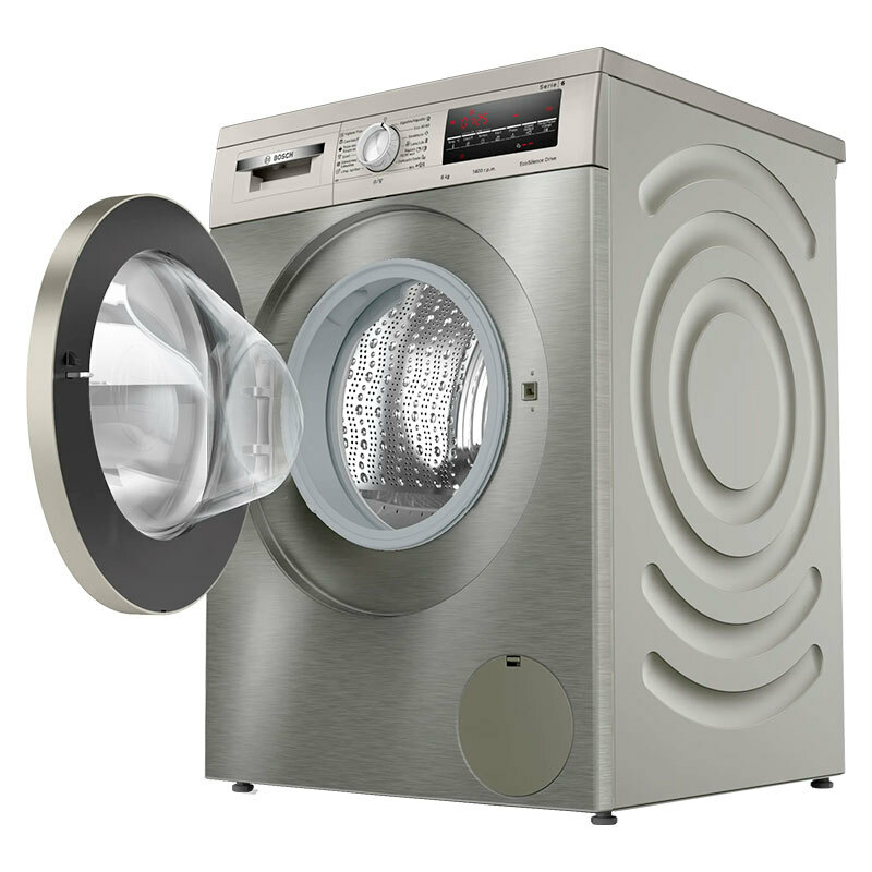 Lavadora carga frontal Bosch WUU28T8XES – 8 kg, 1.400 rpm, EcoSilence