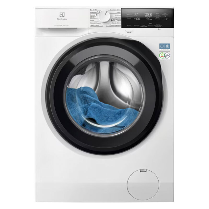 Lavadora carga frontal Electrolux EFI7394N2B – 9 kg, Clase A, SteamCare