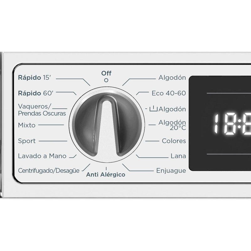 Lavadora integrable Exquisit WMI8120-E-770A – 8 kg, 1.200 rpm, Clase A