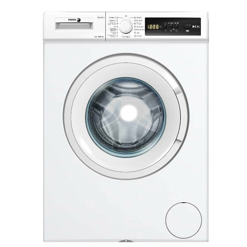 Lavadora carga frontal Fagor 3FE-7212 – 7 kg, 1.200 rpm, 15 programas